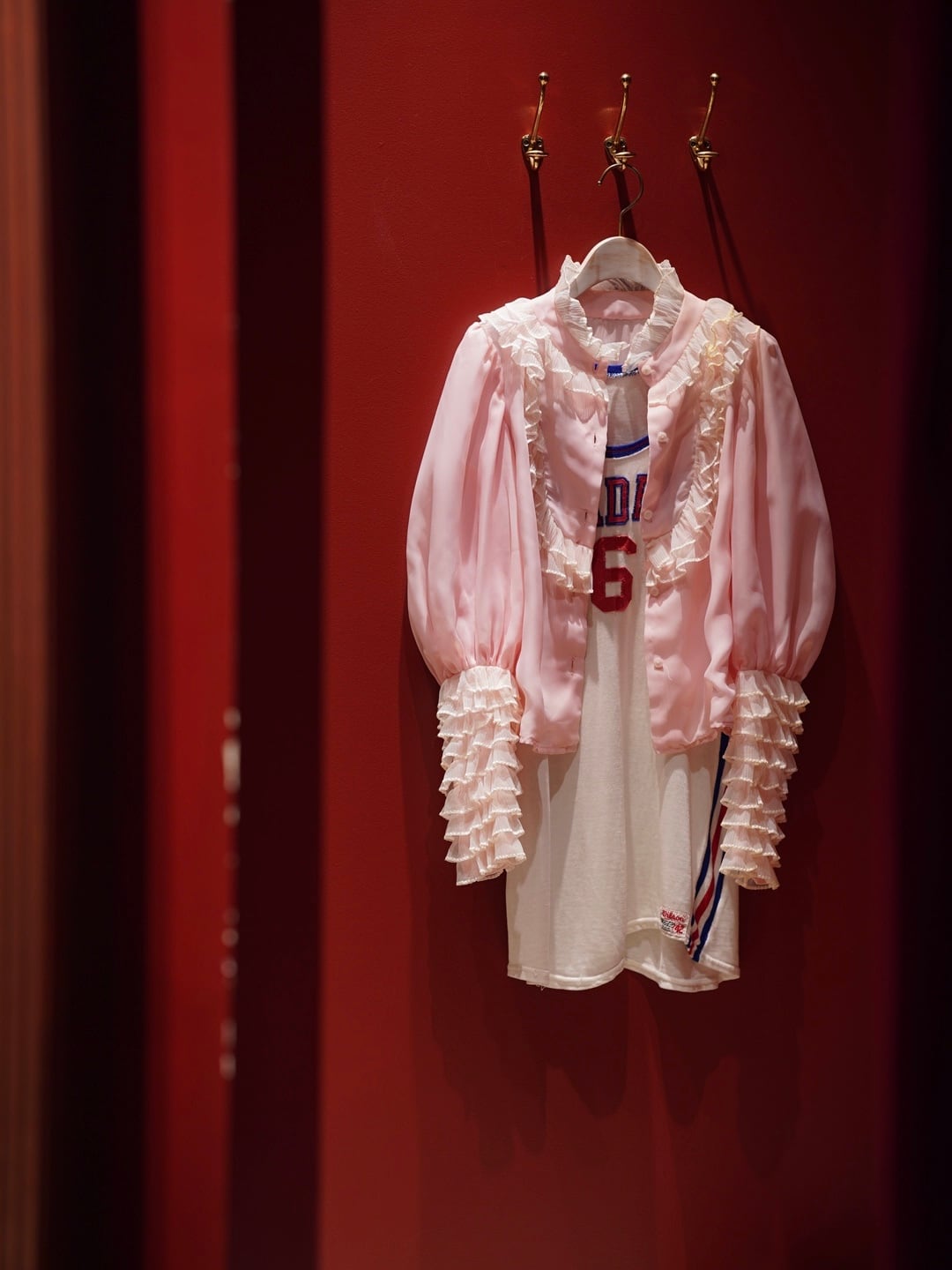 Vintage "Romantic Frill Sleeve Blouse"
