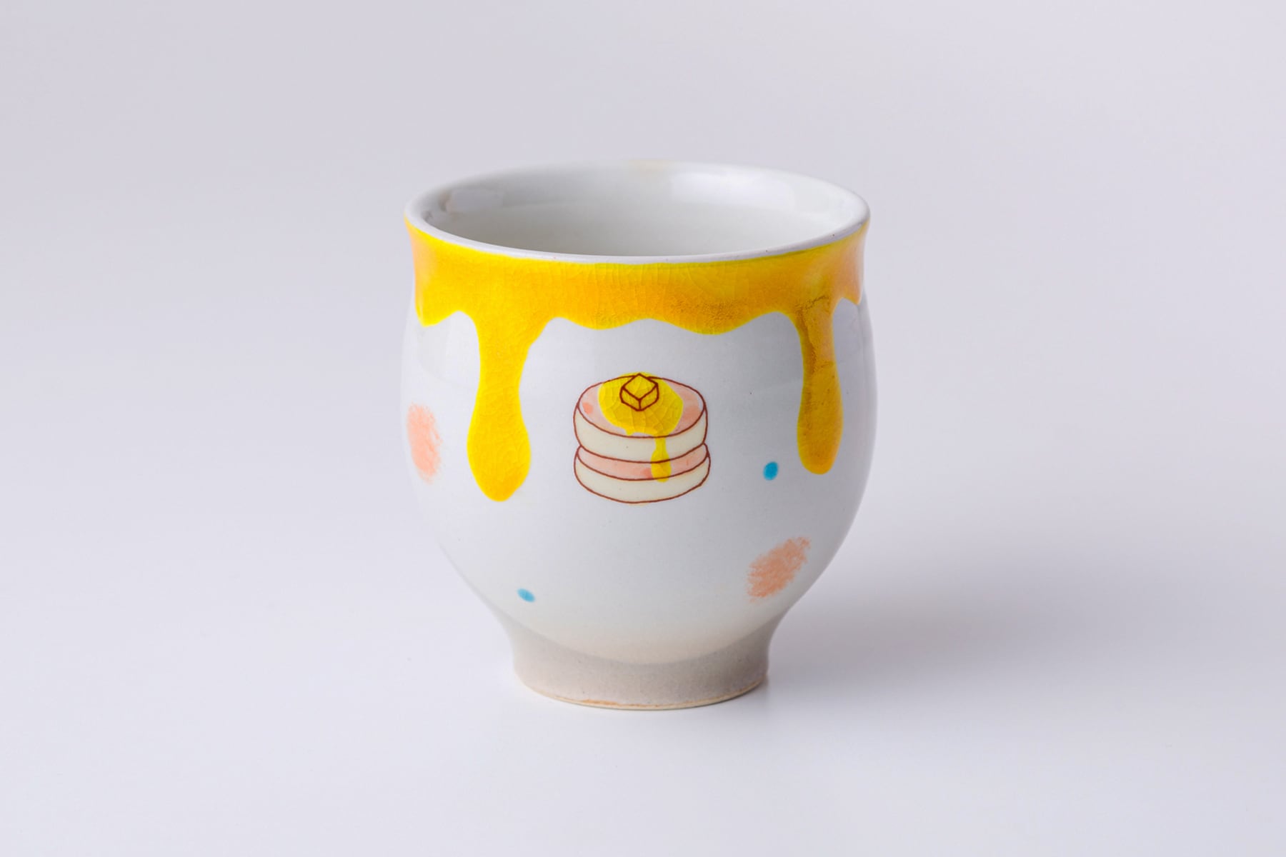 湯のみ5客セット SweetS | 虚空蔵窯｜石川県能美市の九谷焼の窯元