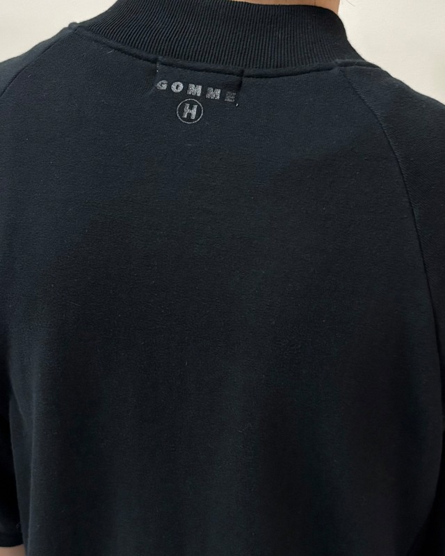 【GOMME HOMME】double zip sweat t-shirt