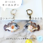 選べる金具7種類！『メバル（黒メバル・クロメバル）』和紙小物／和紙アクセサリー