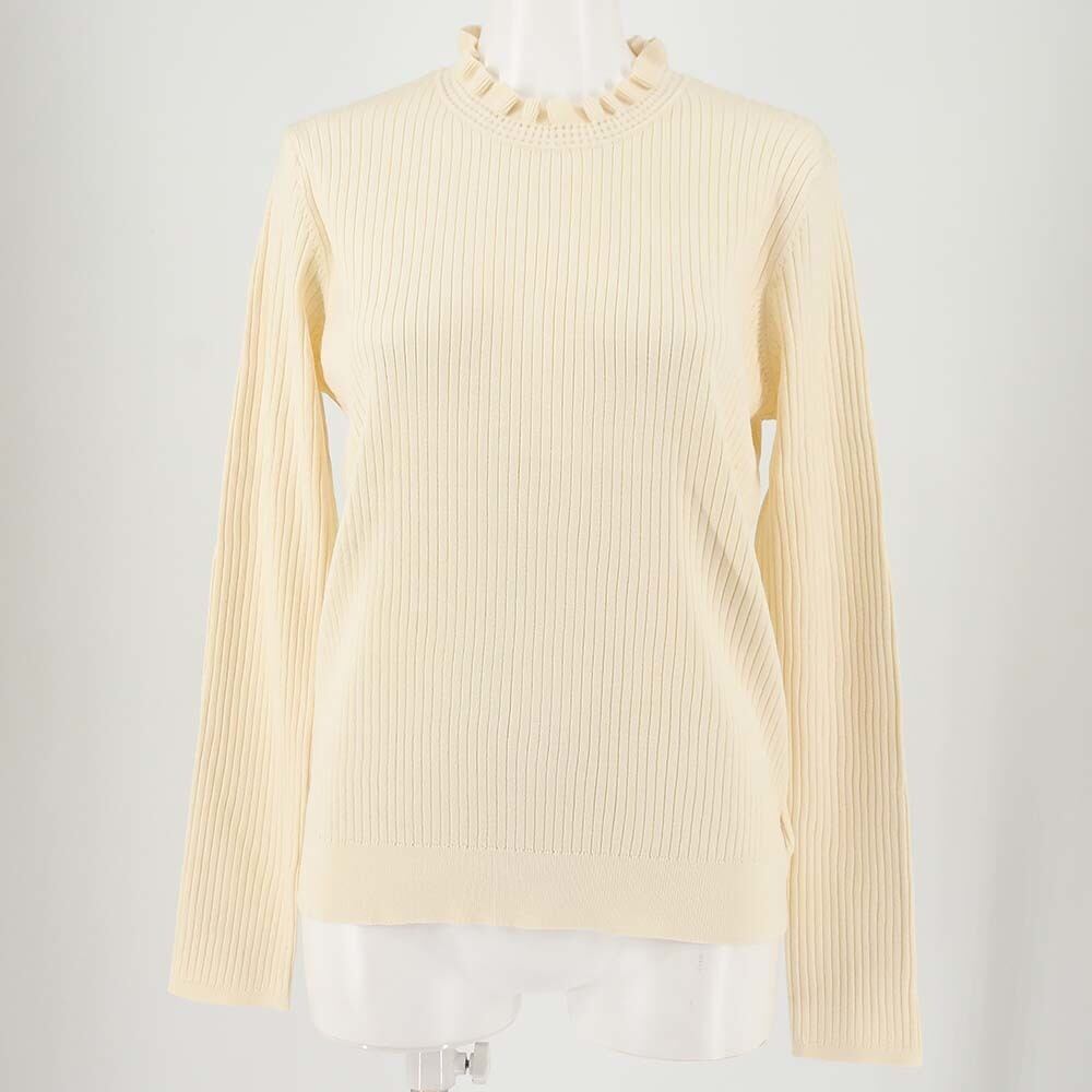 Twentythree トゥエンティスリー リブニットカットソー 23区 - 23区 オンワード樫山 リブニット カットソー スリットネック