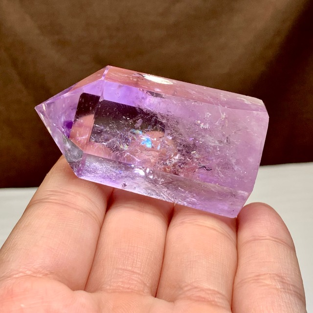 2.ボリビア産☆ライトカラーラベンダーアメジスト・ポイント