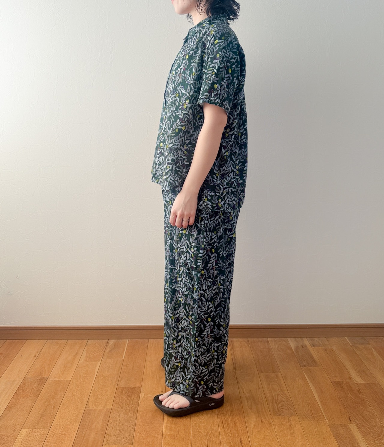 OLIVE｜ オーガニックコットンワイドパンツ