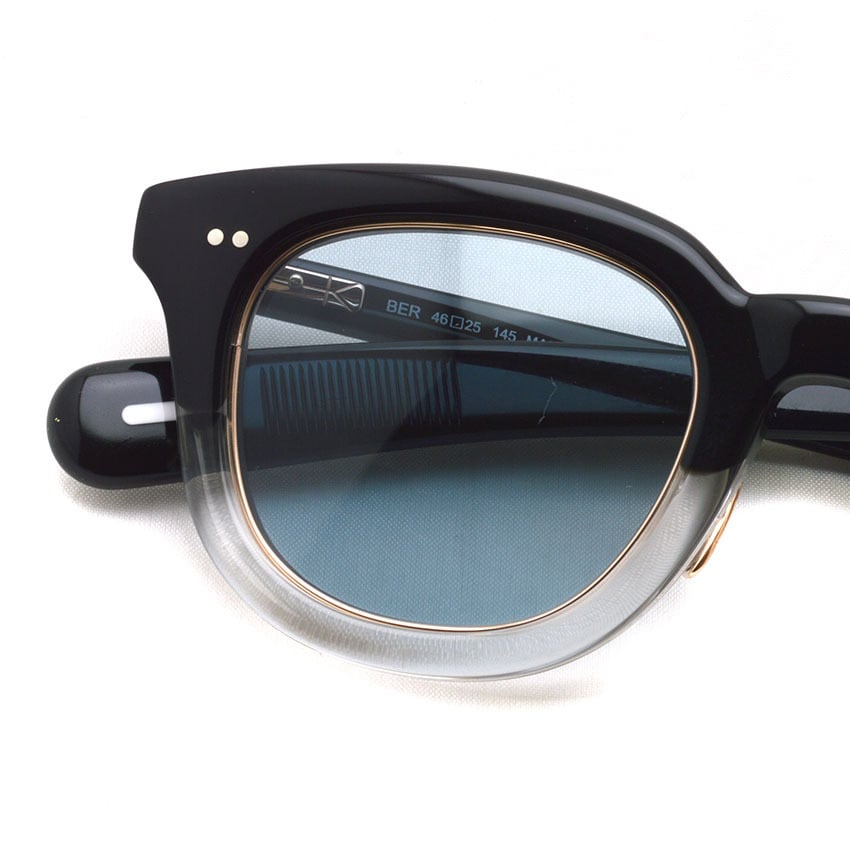 YUICHI TOYAMA / U-171 BER / SG02 Black + Clear Half / White Gold