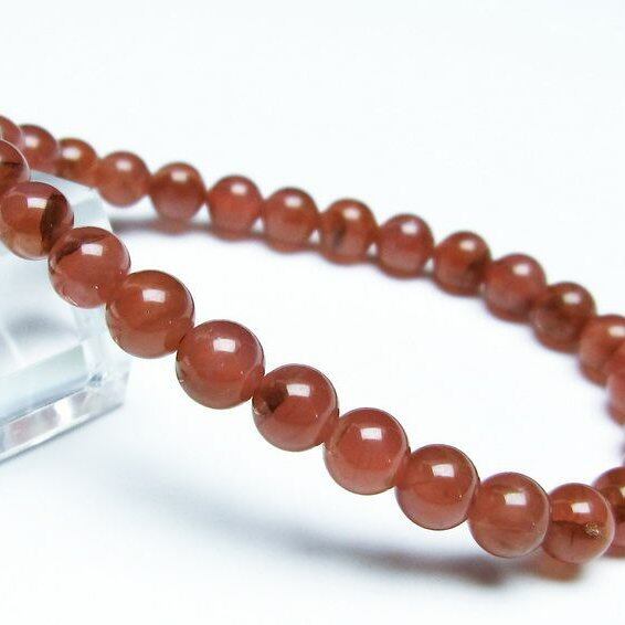 インカローズ ブレスレット 6mm 一点物 メール便可 [M便 1/10] 111-27501