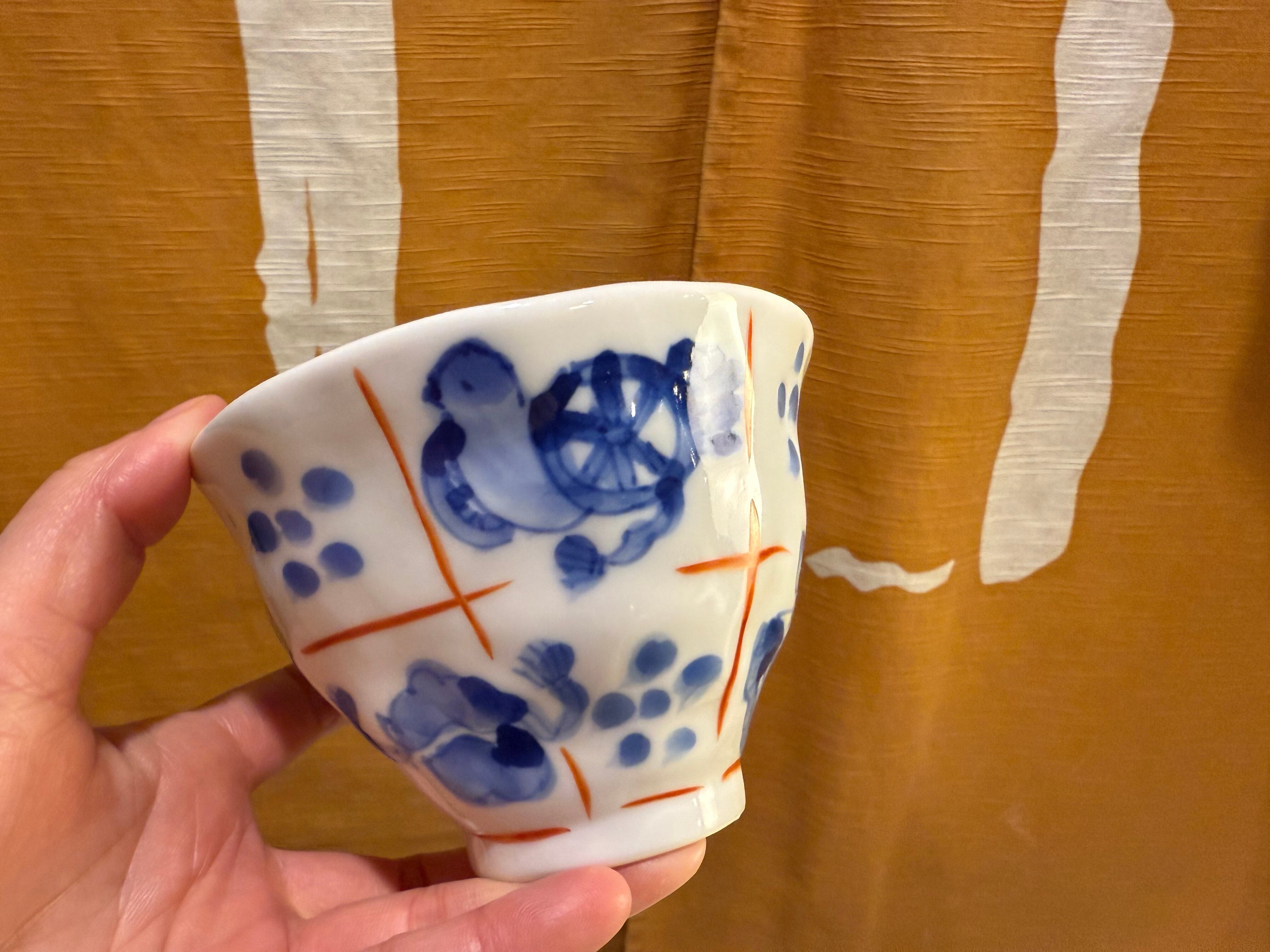 九谷美陶園 手起こしお茶碗（小） | GinzaMON 銀座器ギャラリー門