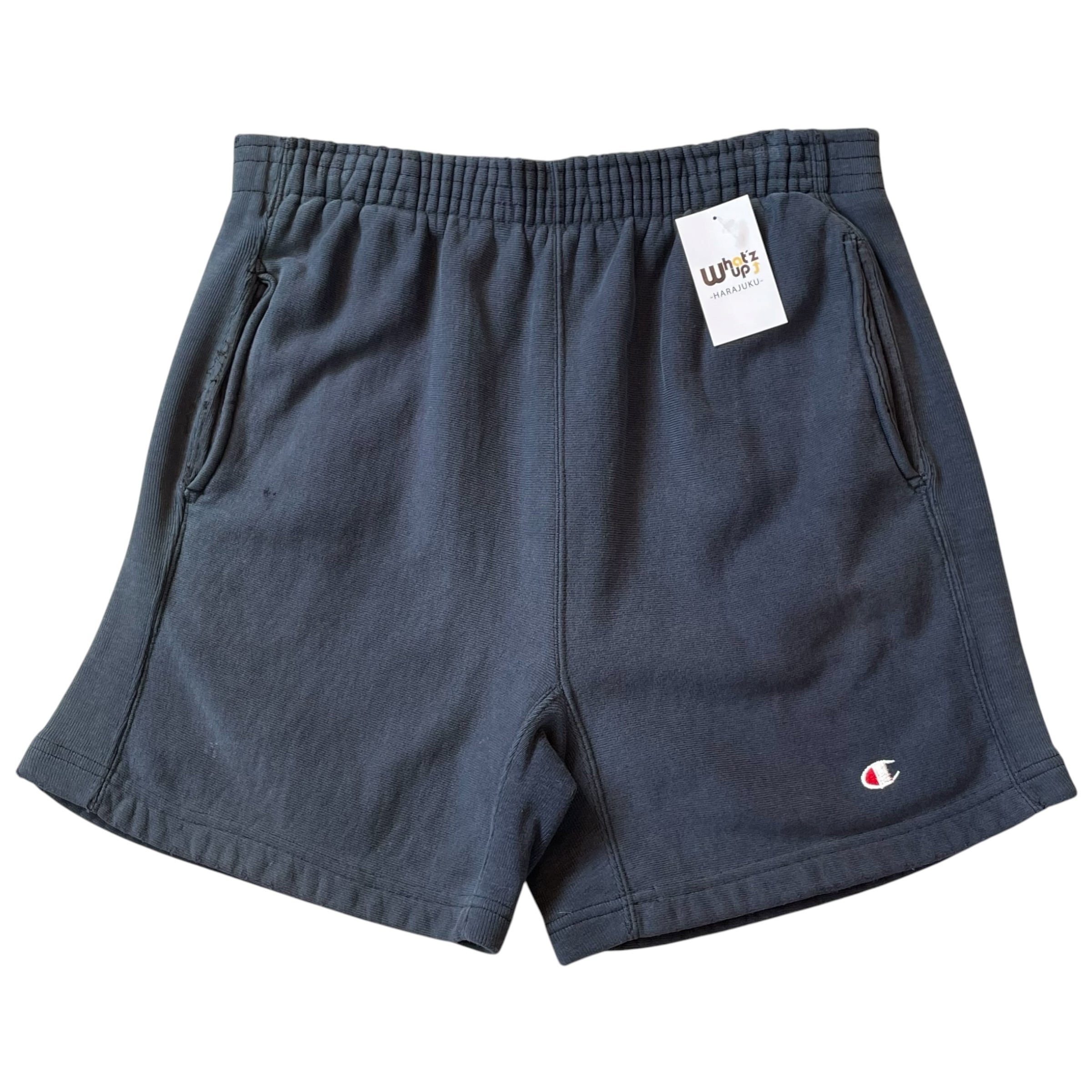 ⑫1990s Champion R/W "Black" Sweat shorts
