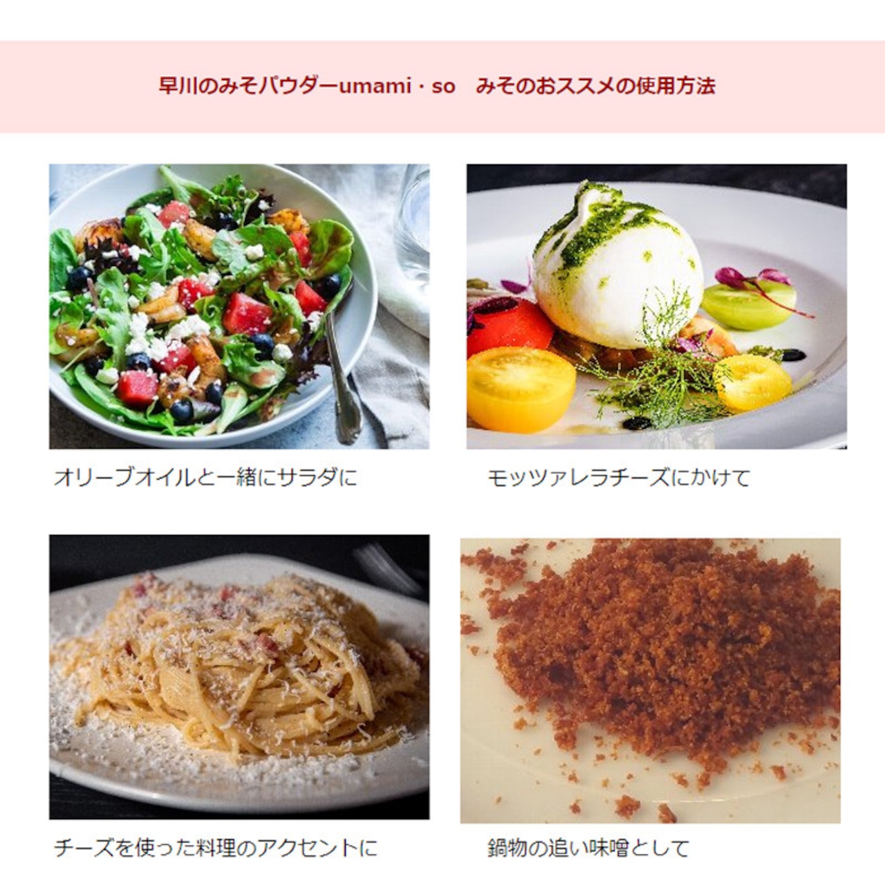 早川しょうゆみそ 早川のみそパウダー umami・so 3種セット(みそプ・柚子・ごま 各70g）乾燥味噌 詰め合わせ