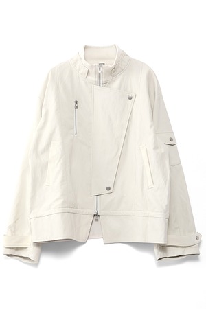 アウラアイラ AULA AILA ２WAY STAND COLLAR BLOUSON