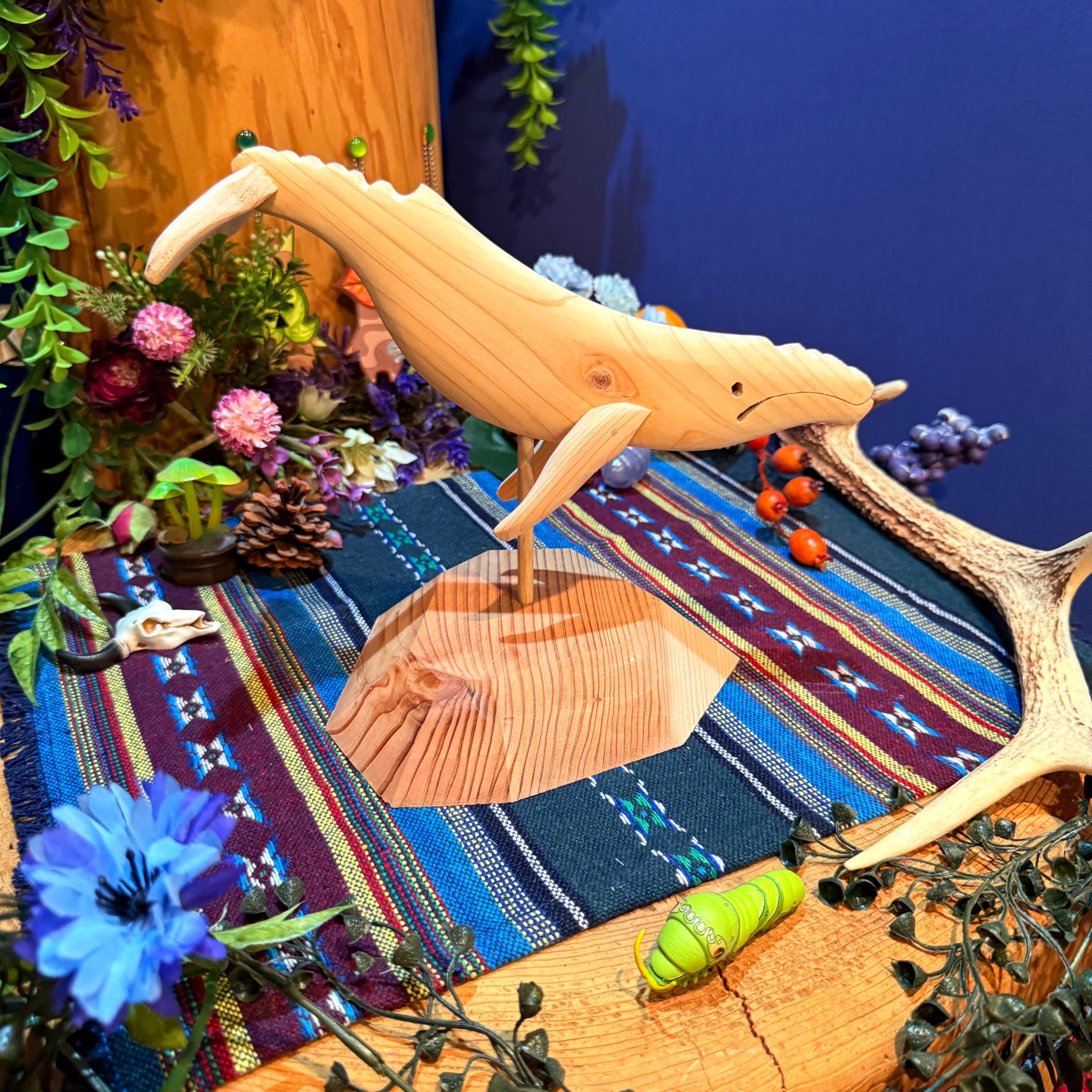 鯨のオブジェ （横22cm×縦20cm） | simanto工房