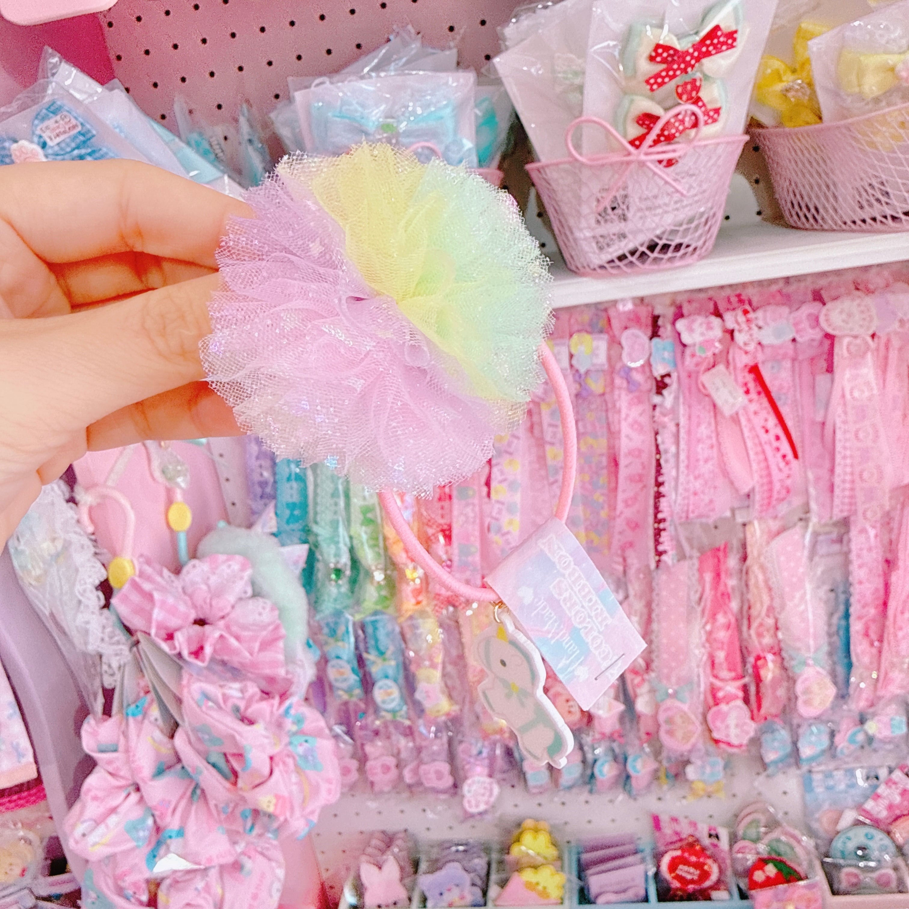 【H2】70-4チュールヘアゴム