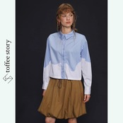 【2color】風のささやきと庭園の記憶:ドローストリングバルーンスカート 《C0231》