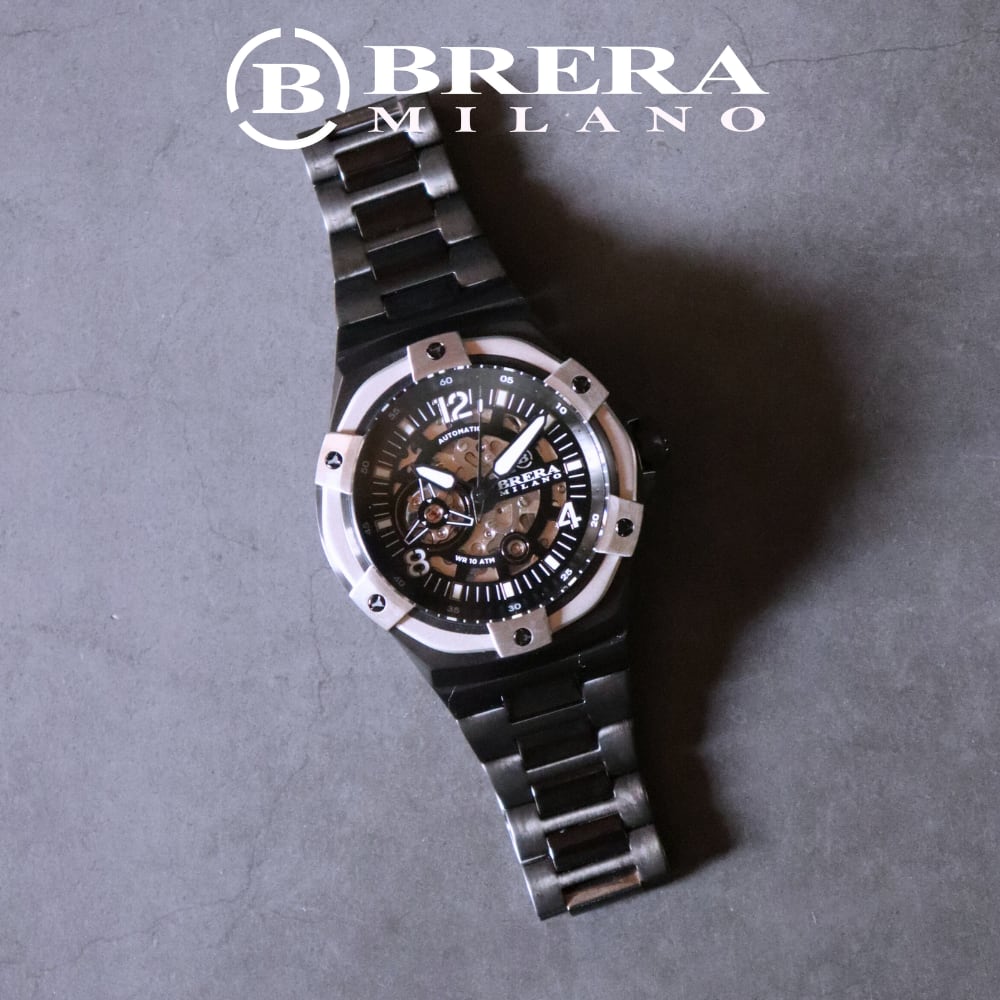ラパルレ【ドゥミリオンDX」参考新品31万円超音波プロープ「セラミックヘッド」 BRERA MILANO SUPERSPORTIVO EVO AUTOMATIC BMSSAS4503C-BRC