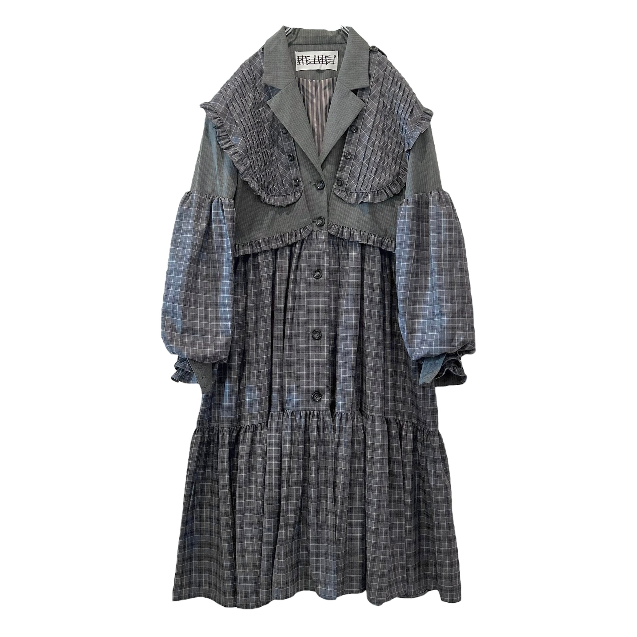 ヨークドッキングスーツワンピース GRAY