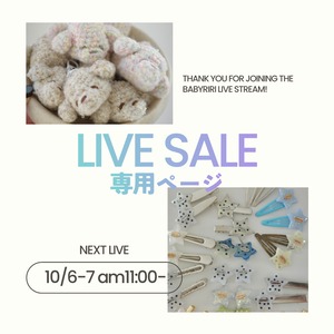 即納 / 　　mio.1.2.3 様 ( 9/8-9 )LIVE専用ページ (衣類・雑貨)RIRI