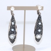 在庫限り 淡水パール インパクト イヤリング mm1015