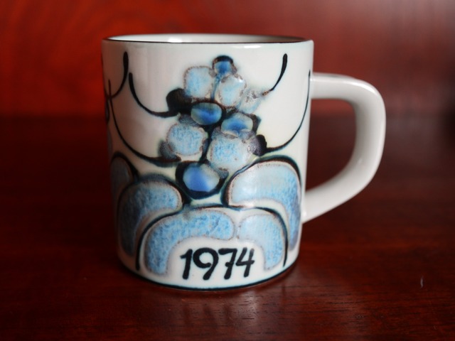 【ご予約商品】Royal Copenhagen イヤーマグカップ1974年