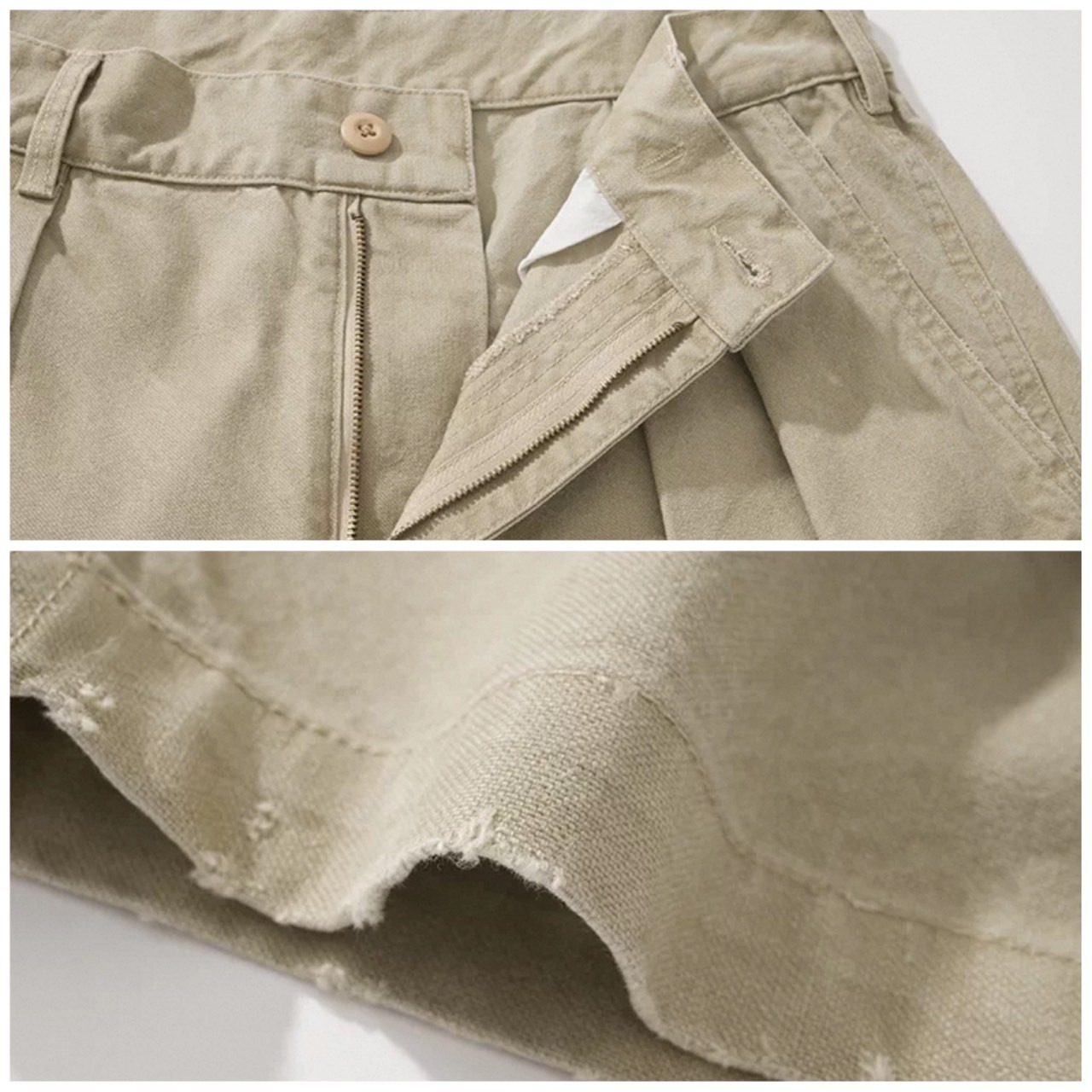 Tucked baggy chino pants 1527 - 15