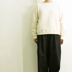 COMM.ARCH  コム・アーチ　  ORGANIC  COTTON  P/O  　オーガニックコットンプルオーバースウェット　-SKIN-