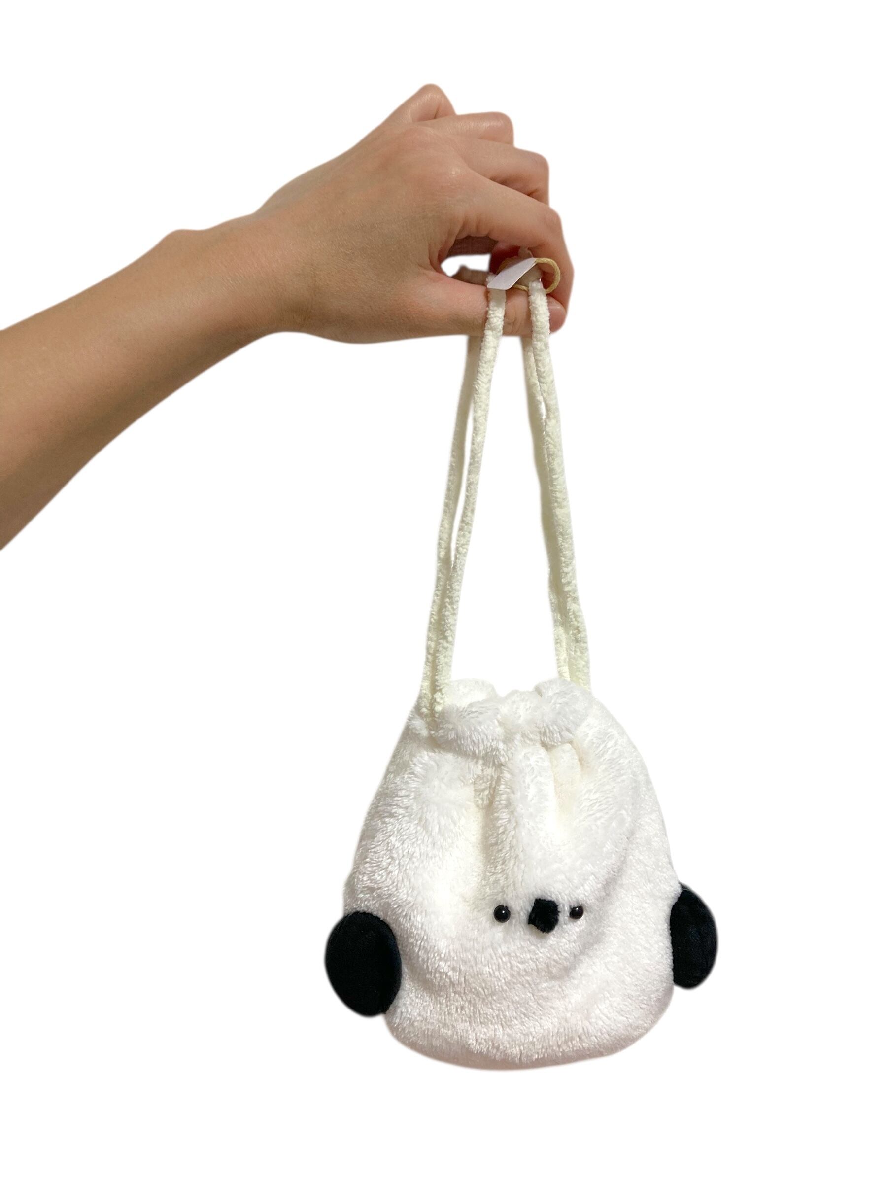 【12/14(日)21:00-12/17(水)12:00まで限定❣️】はまらんど / 巾着ポーチ(シマエナガ)