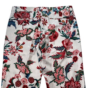 2014SS GUCCI by Frida Giannini “Flora” print rayon slacks