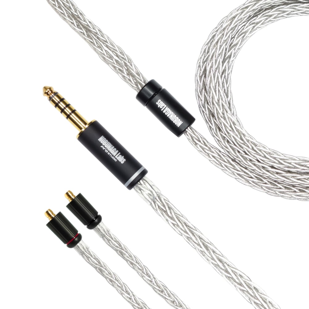 《SALE》【特選アウトレット】旭扇 極 (きょくせん きわみ): NOBUNAGA Labs VISION:4.4mm5極バランス対応 Pentaconn earリケーブル:16芯パラジウムメッキ