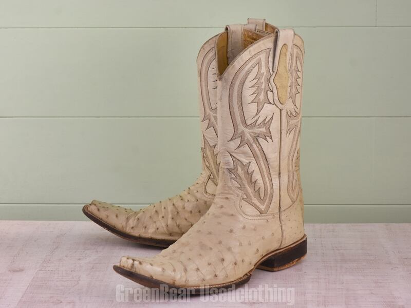 USA製 NOCONA BOOTS ビンテージ ウエスタンブーツ ワイズ細め 茶