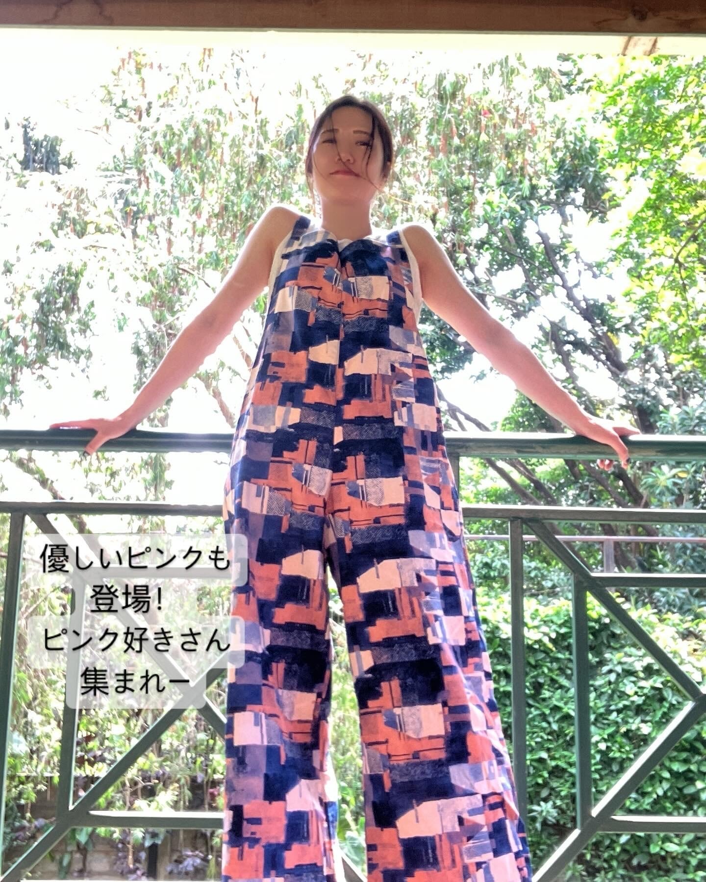 サロペット =優しいピンク =