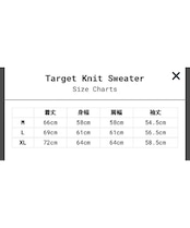 LITTLE YARMOUTH “Target Knit Sweater”