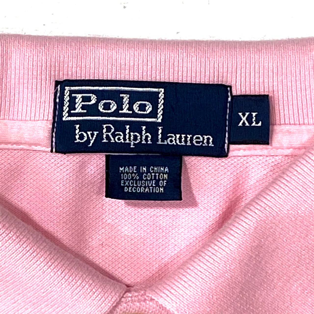 POLO by Ralph Lauren ラルフローレン ポロシャツ メンズXL ピンク
