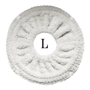 エステバスボール【Lサイズ専用】ふわリング（ホワイト）　 [L size] fluffy ring  [white color]