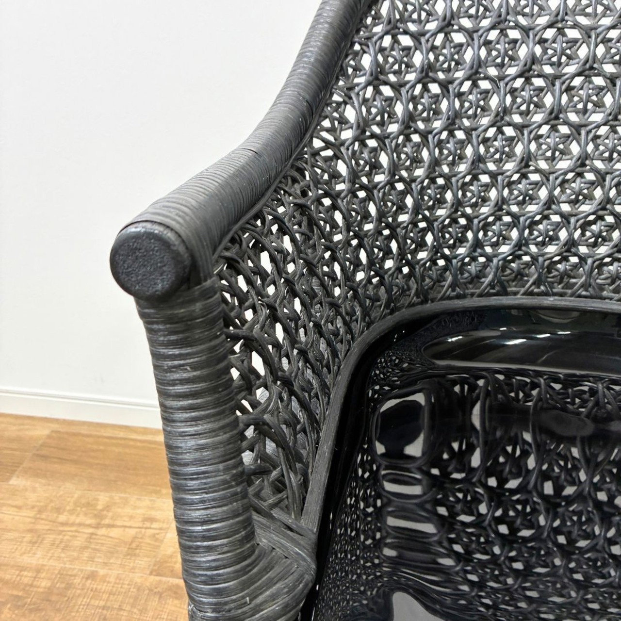 MAGIS マジス CYBORG ELEGANT wicker black サイボーグ エレガント ウィッカー SD1714 ダイニングチェア デザイナーズ家具 ブラック系 廃盤【展示品】【250サイズ】