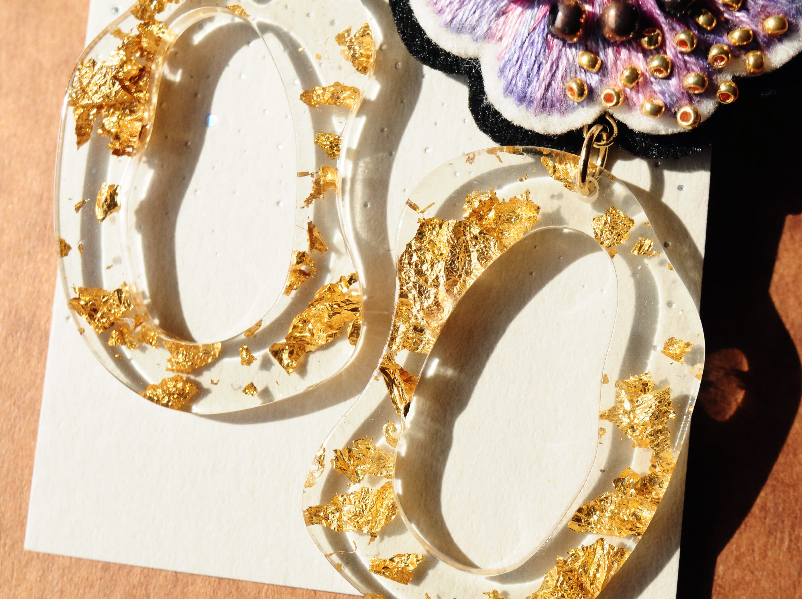 < No Name ~名前のない花~ >『 夜明けの光 』ピアス