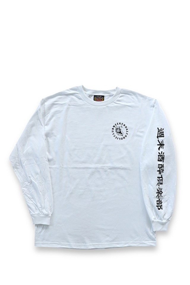 SLINK (スリンク) "WEEKEND ALCOHOLIC CLUB "KANJI" L/S Tee"(ORG)