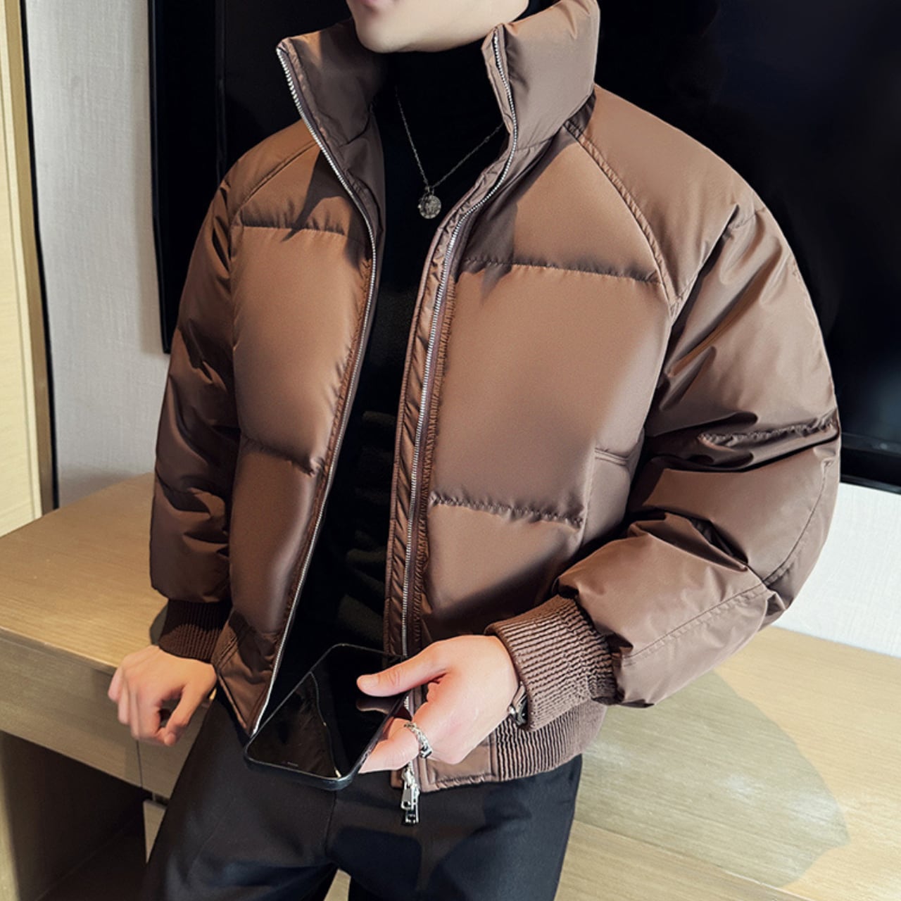 カラーダウンジャケット(2color) M0382