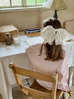【即納】Pベラレースリボンヘアピン