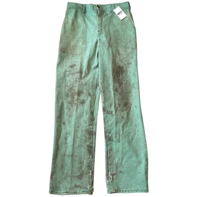 50~60s unknown "worked fade" work pants