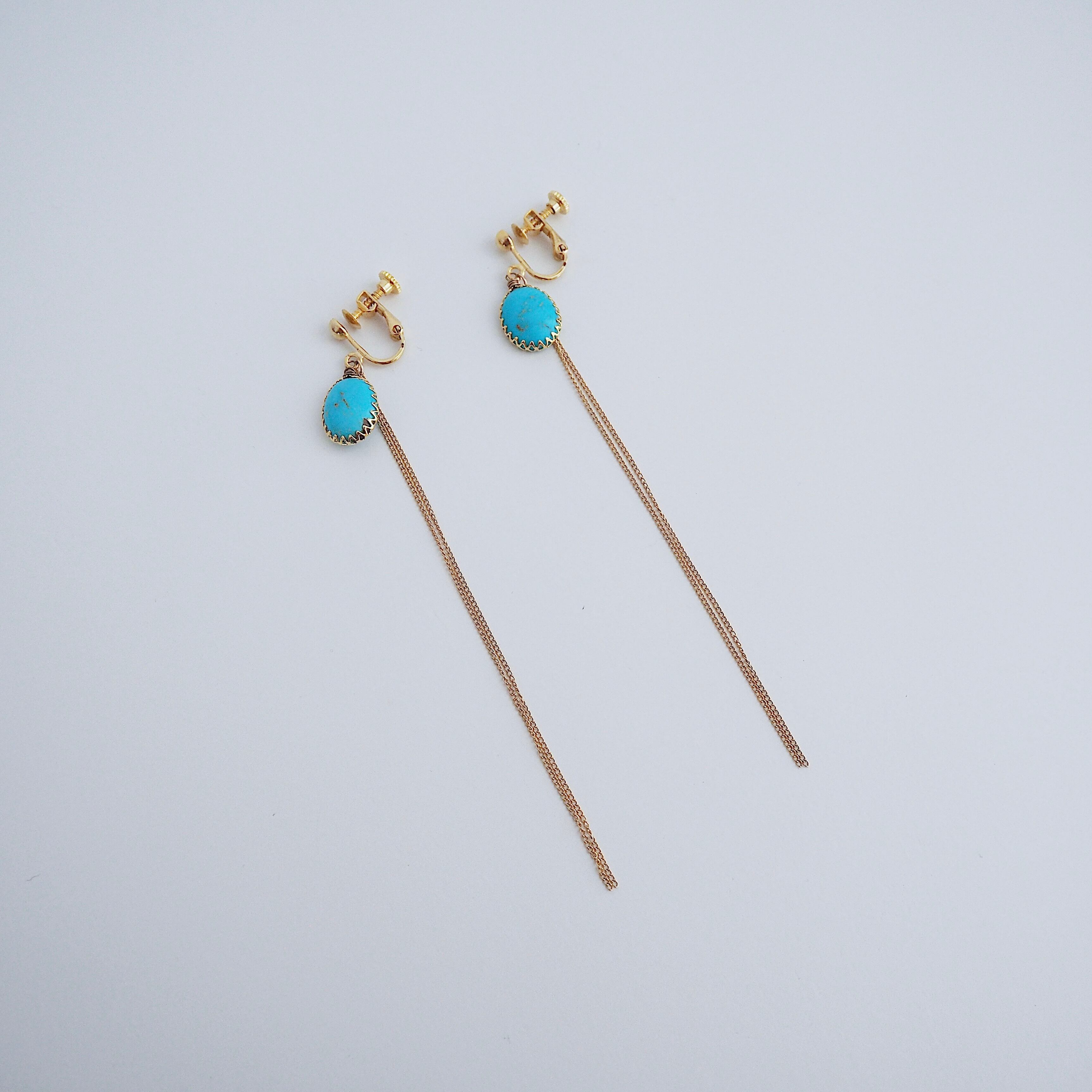 ターコイズロングチェーン