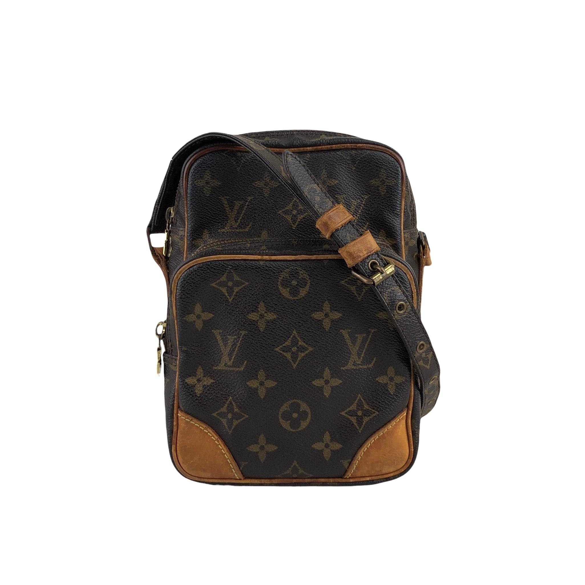 LOUIS VUITTON ルイヴィトン モノグラム ショルダーバッグ ブラウン