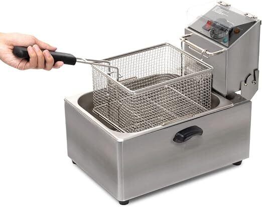 開封・未使用】Ozonlife 電気フライヤー 卓上 6L大容量 業務用 Amazon