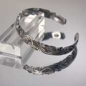 ハイビスカスハワイアンバングル(S/Silver)