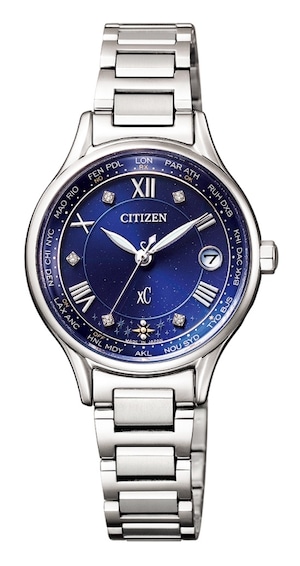 送料無料 CITIZEN Xc  Titania Line Happy Flight "星空限定" 電波ソーラーモデル EC1160-54L