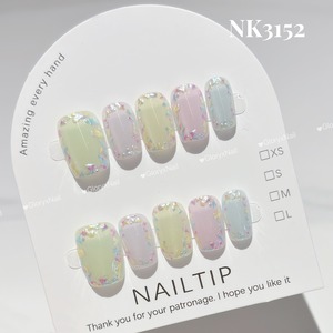NK3152　ネイルチップ　サイズXS/S/M