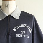 INSCRIRE【 womens 】half zip polo