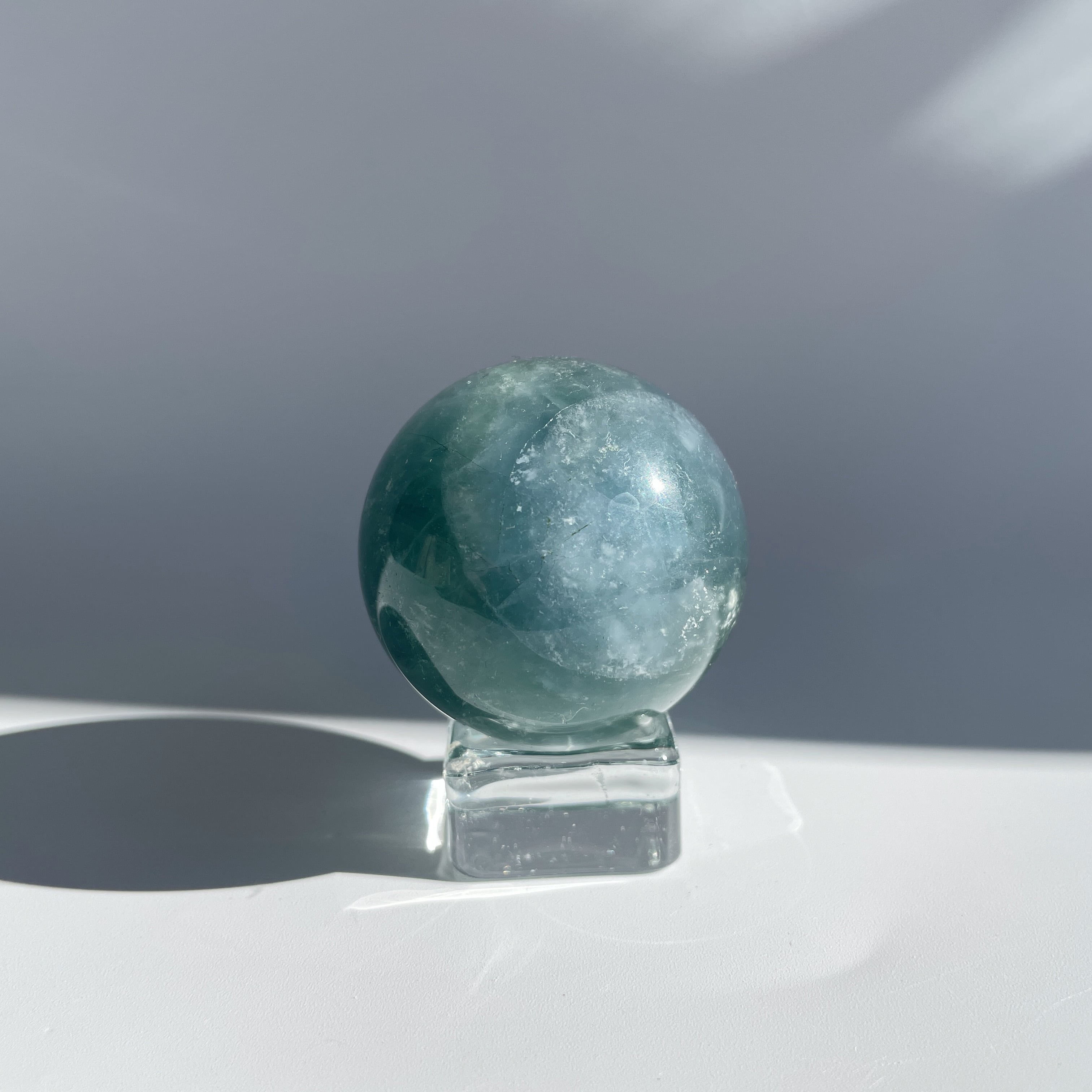 グリーンフローライト スフィア07◇Green Fluorite sphere◇ 天然石