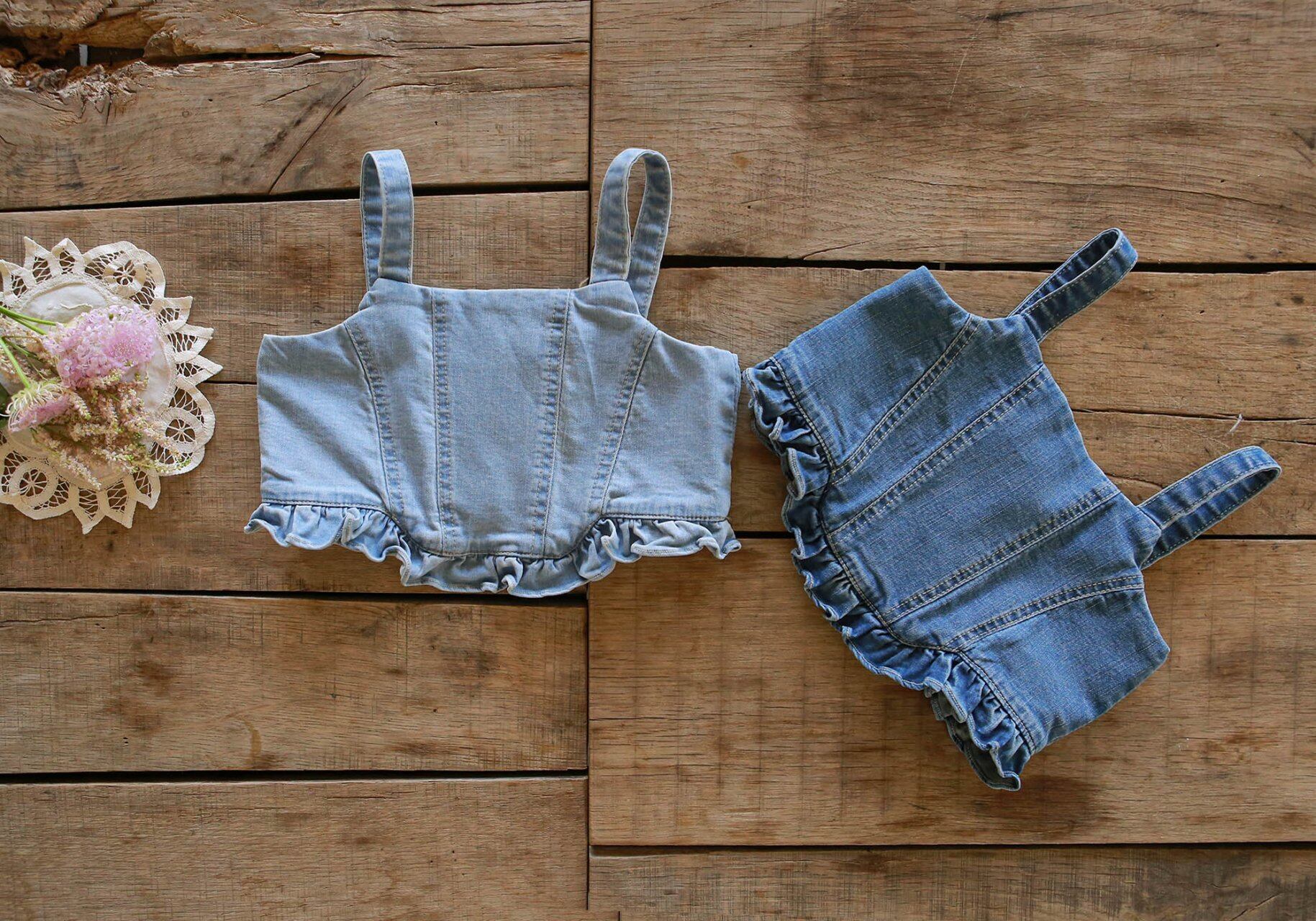 【即納】Roche Denim vest / FLO | felicita closet