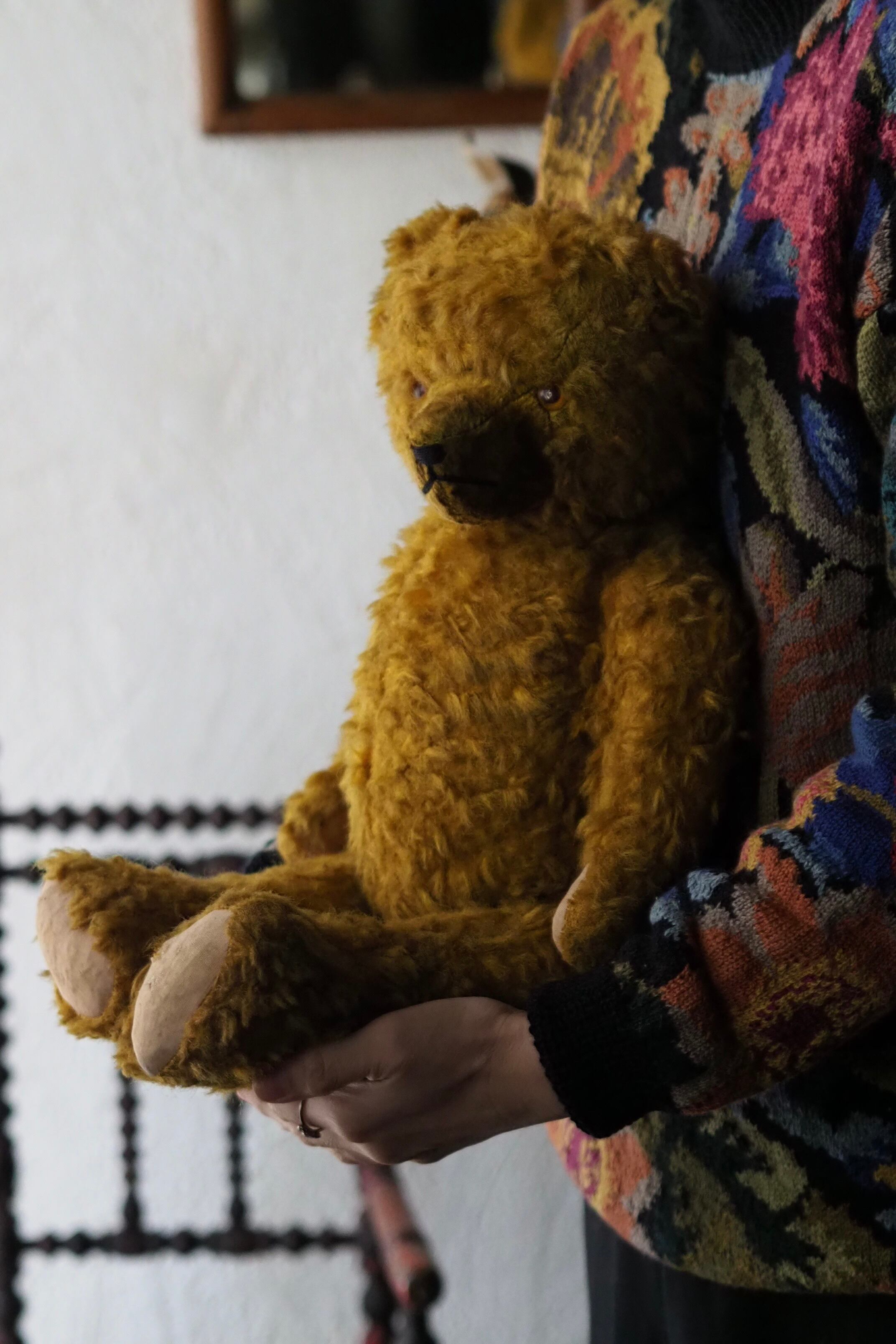 もじゃもじゃテディベア-vintage teddy bear | アンティーク