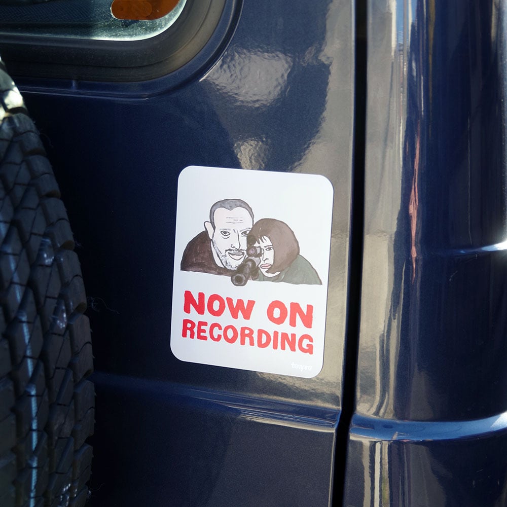 マグネット:RUI NAKAMURA】KIDS IN CAR/NOW ON RECORDING/DOG IN CAR