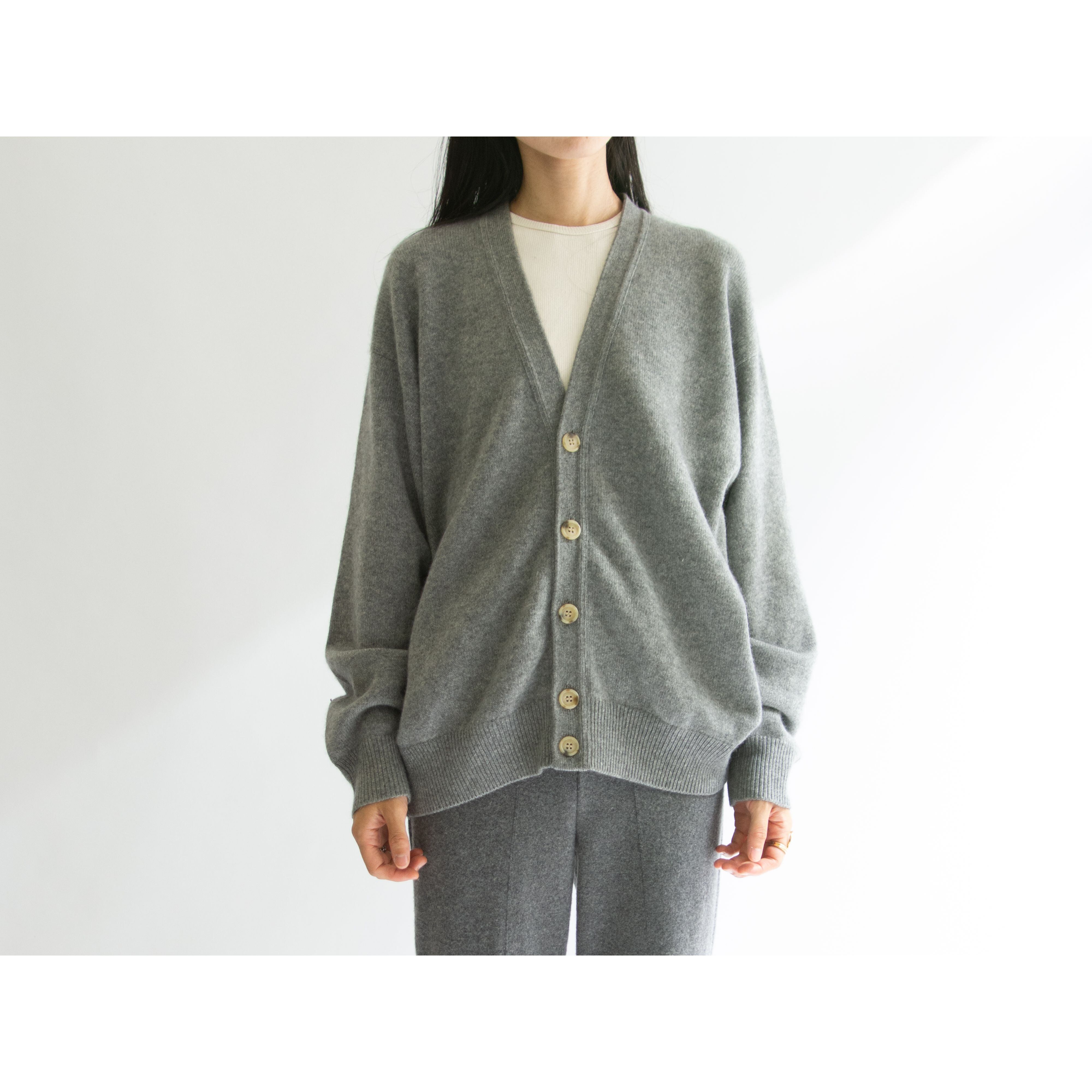【Unknown Brand】Made in Japan 100% Cashmere Cardigan（日本製 カシミヤニットカーディガン）