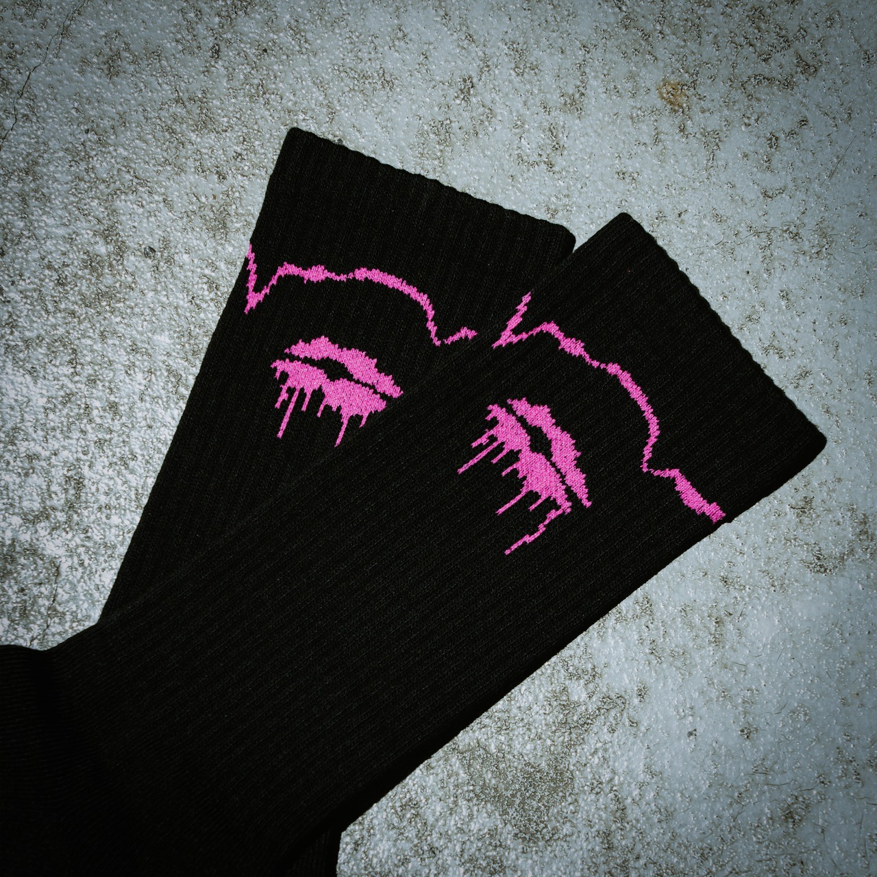 MGLP Lip Logo Socks